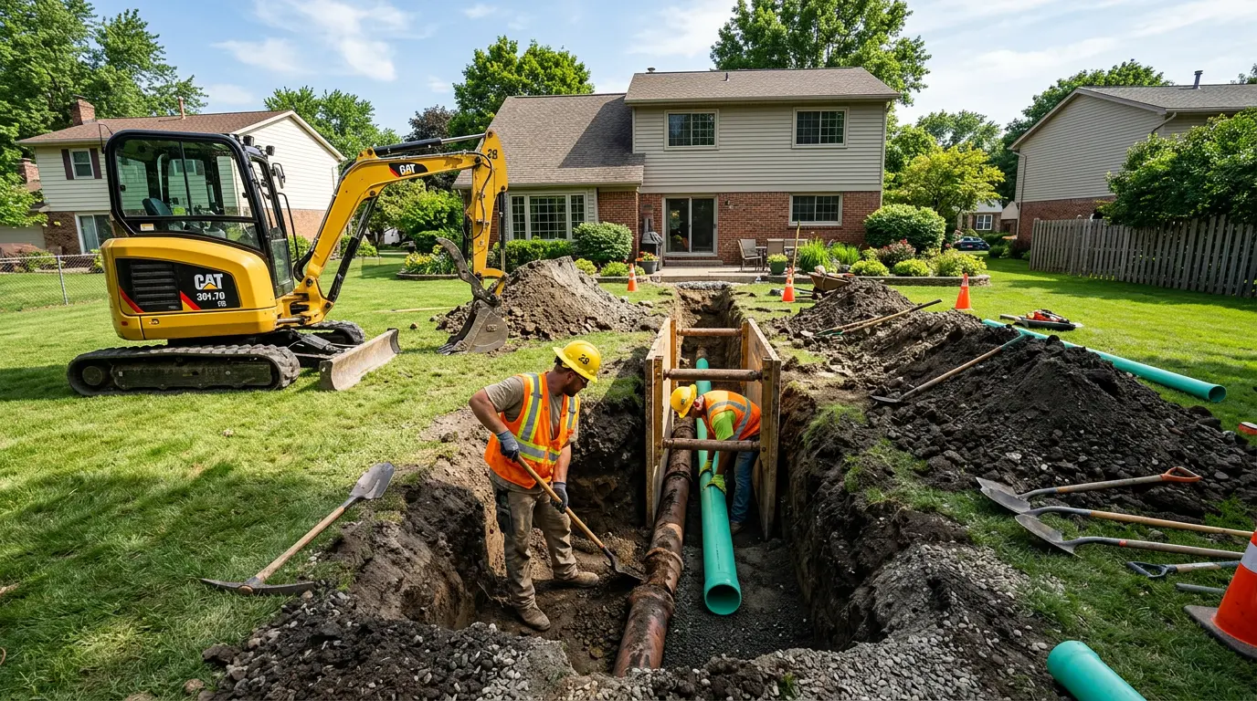 Sewer Line Repair in Marlborough, MA